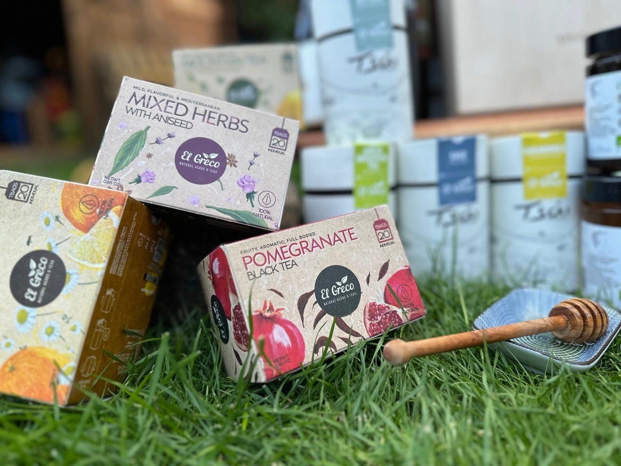 Schwarzer Tee mit Granatapfel image 1