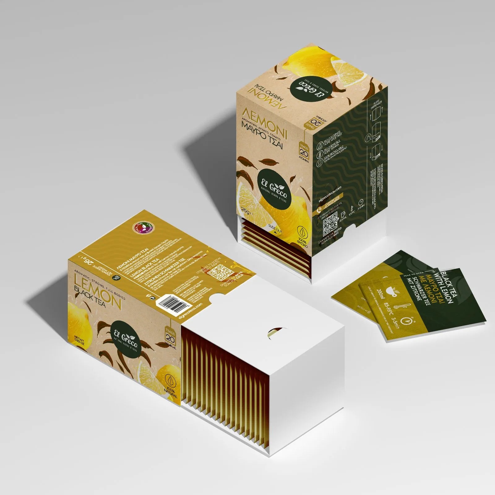 Schwarzer Tee mit Zitrone image 1