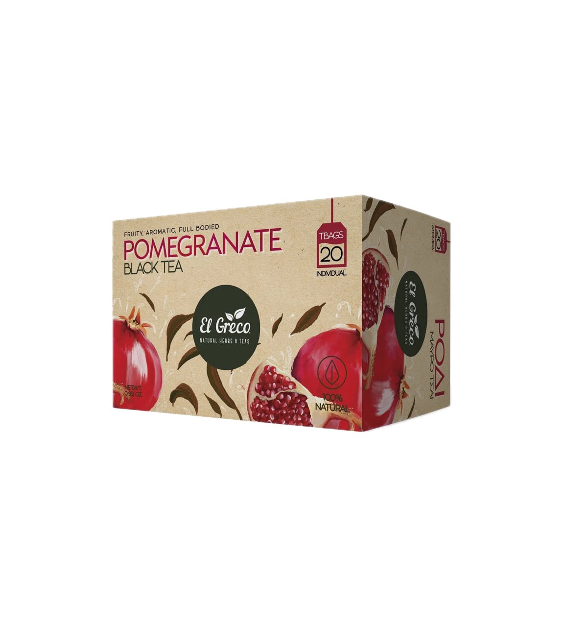 Schwarzer Tee mit Granatapfel image 0