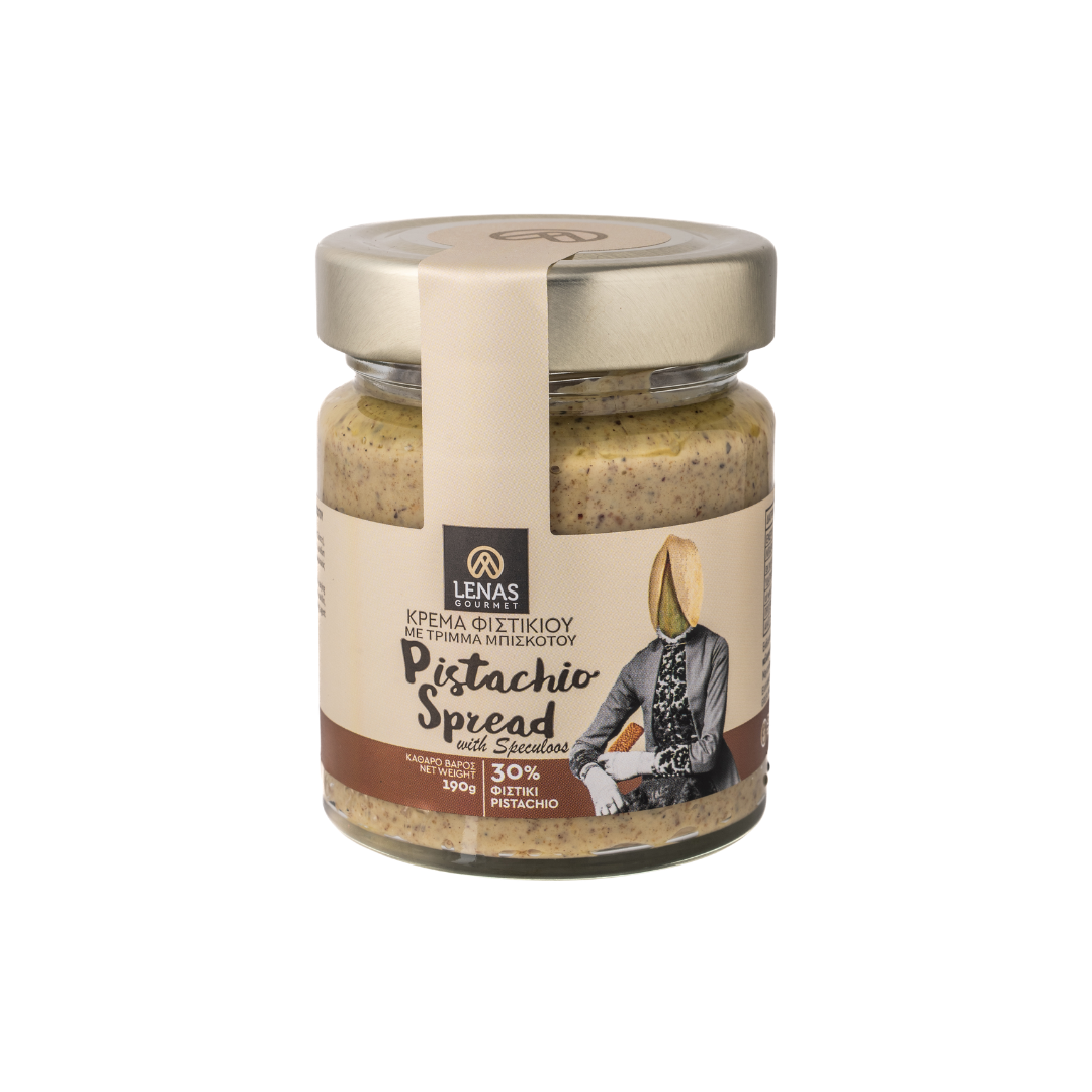Pistaziencreme mit Keksstückchen &amp; weißer Schokolade – Lenas Gourmet – 190g