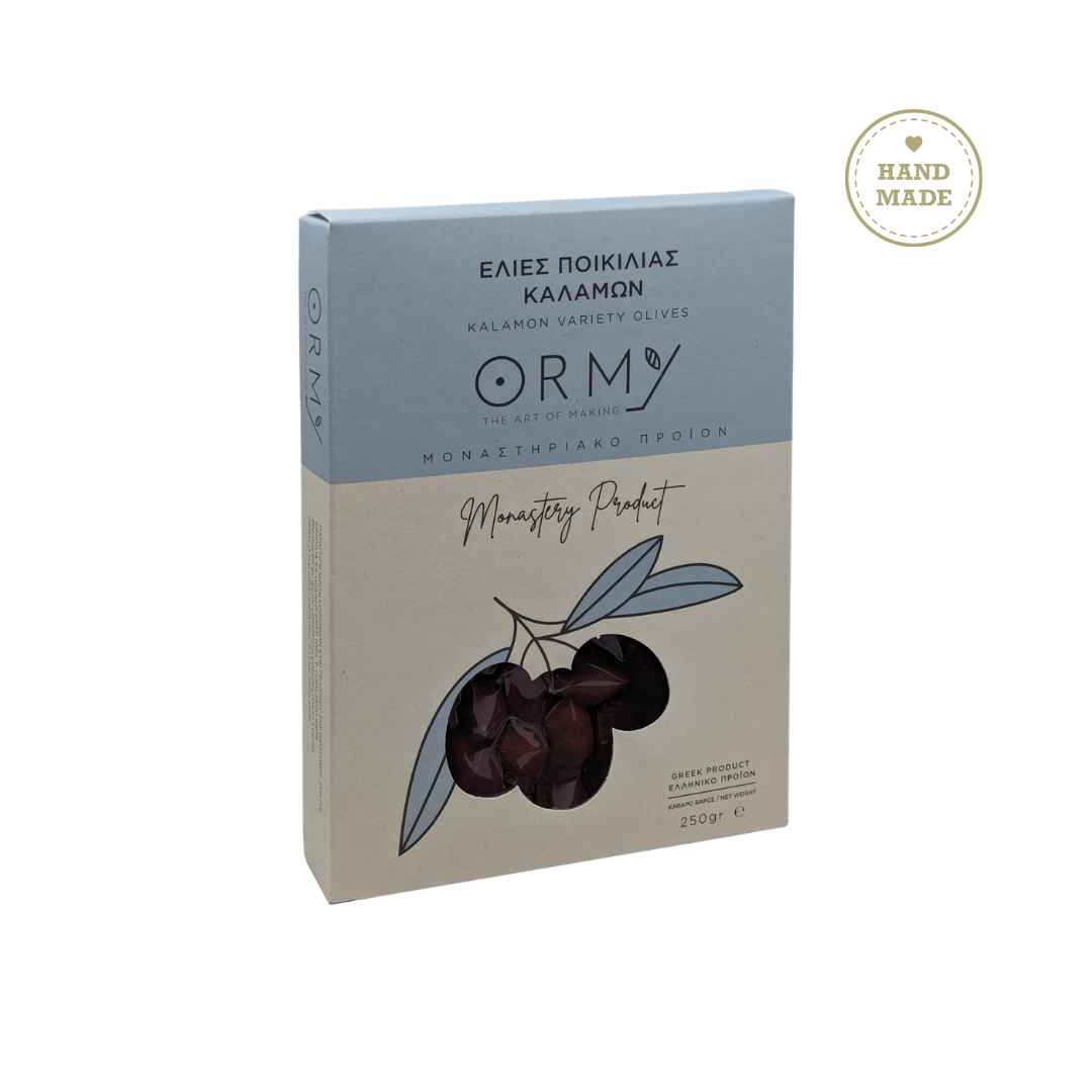 Handgepflückte Kalamata Oliven vom Frauenkloster Ormylia Geschenkidee