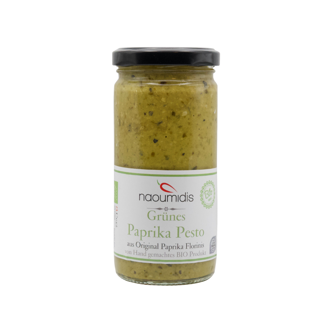 Grünes Bio Paprika Pesto von Naoumidis