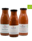 Bio Paprika trifft Tomaten - das Saucen Trio