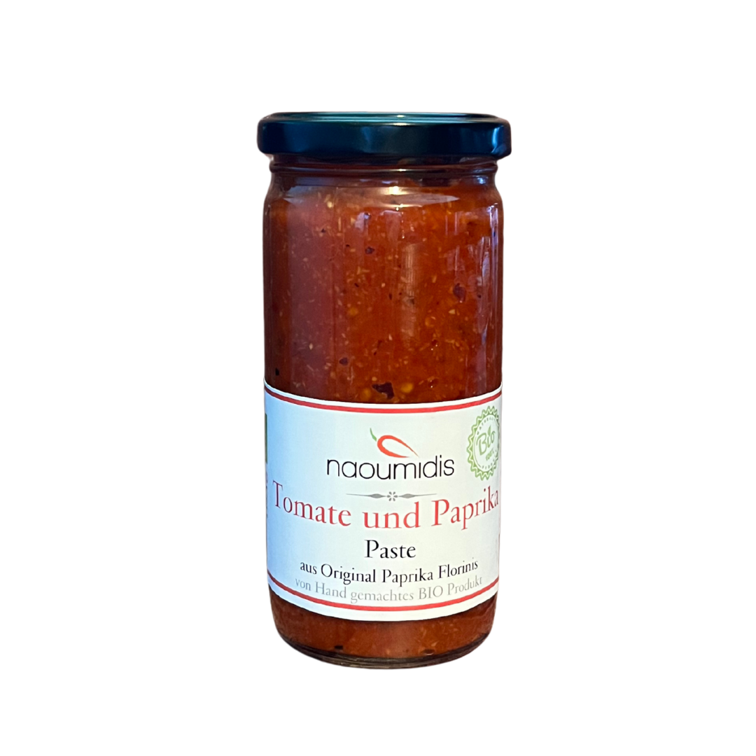 Bio Tomaten Paprika Sauce von Naoumidis aus Griechenland
