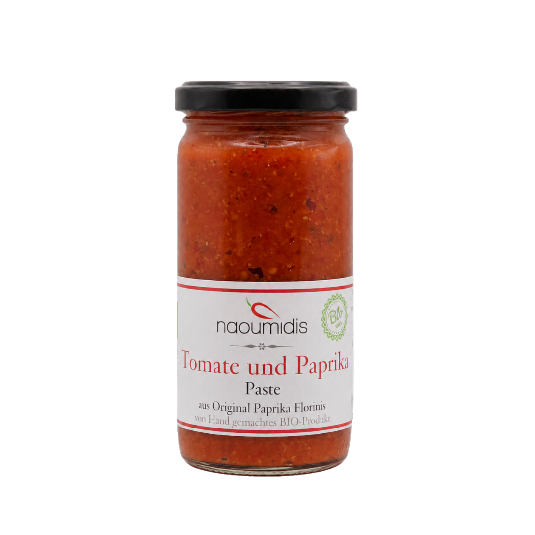 Bio Tomaten Paprika Sauce von Naoumidis aus Griechenland
