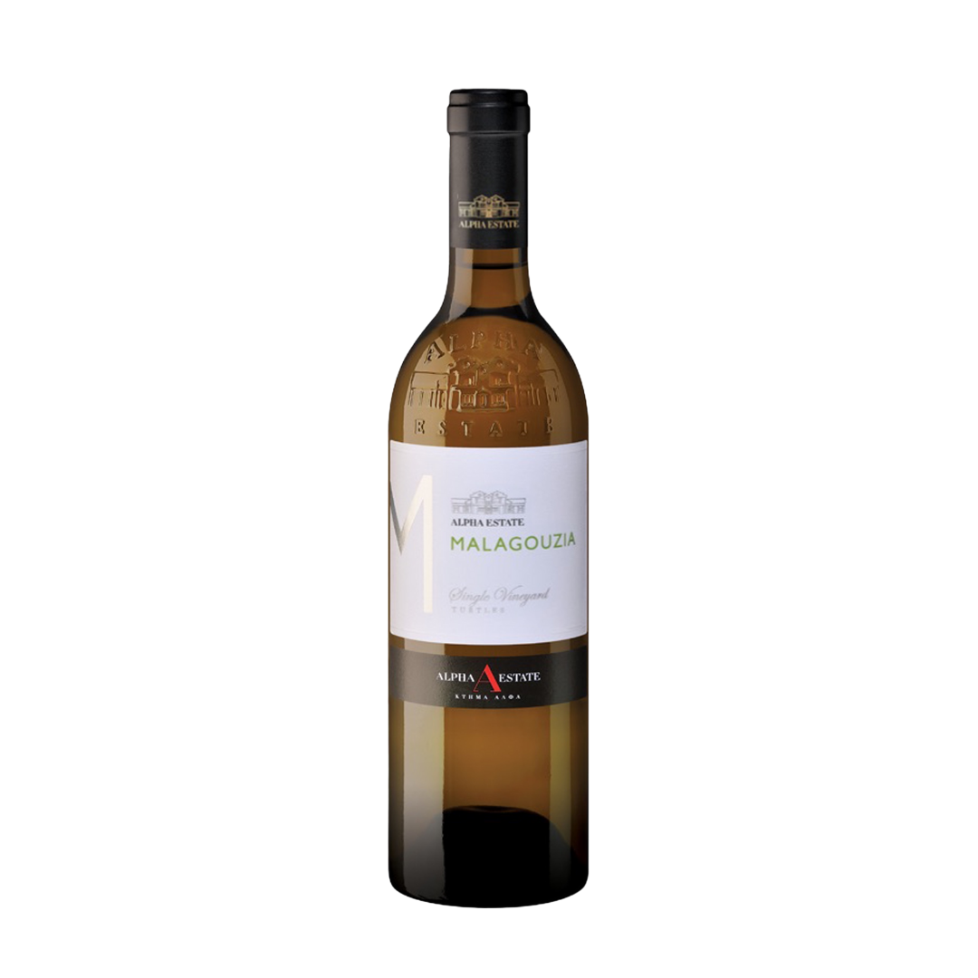 ALPHA ESTATE Malagouzia griechischer Weißwein aus Florina Griechenland - 0,75 l