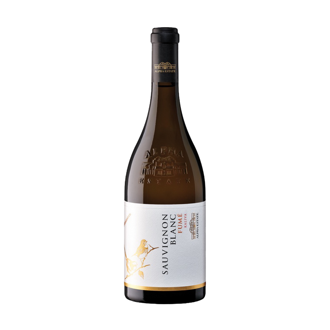 ALPHA ESTATE Sauvignon Blanc Fumé griechischer Weißwein aus Florina Griechenland - 0,75 l