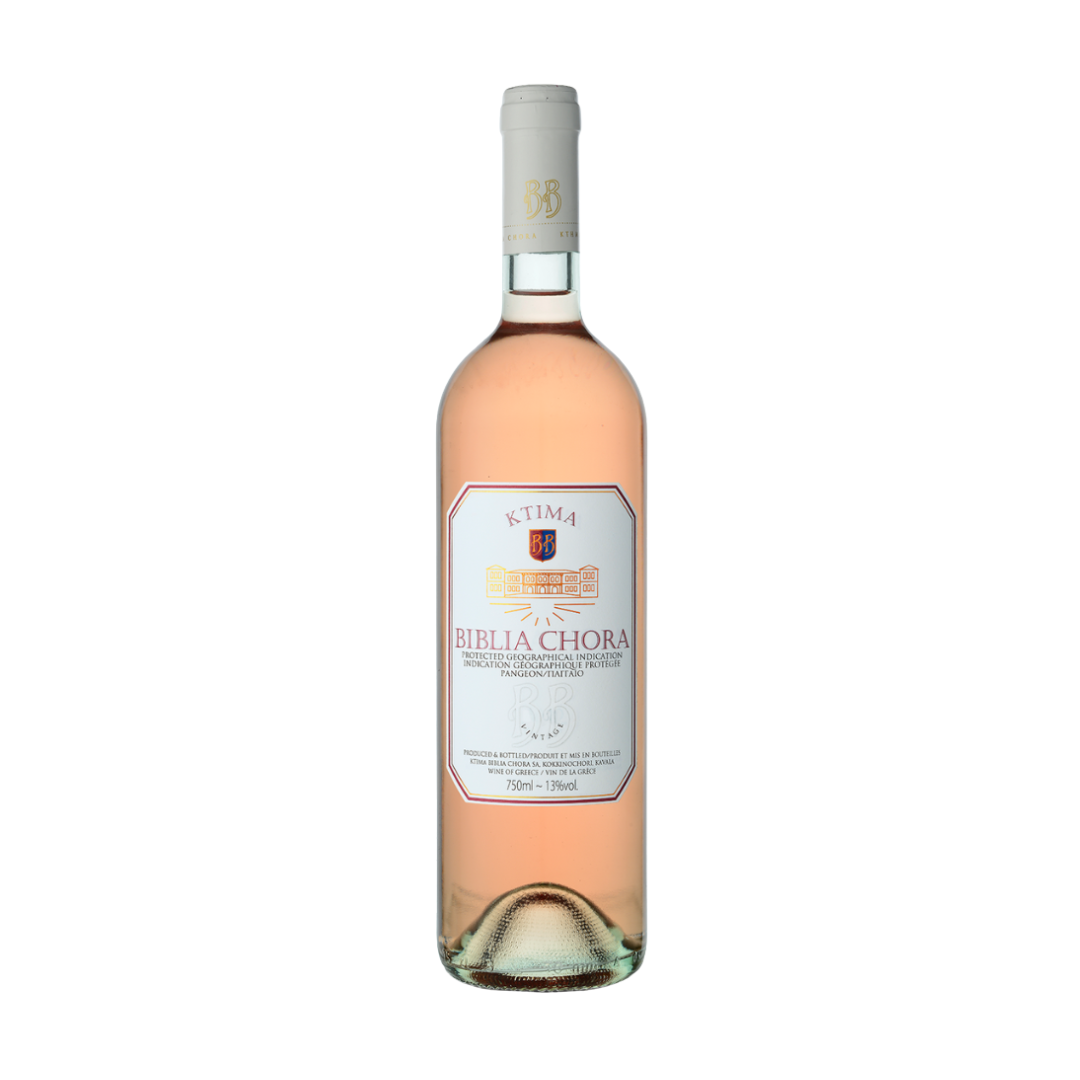 Biblia Chora Rosé griechischer Roséwein aus Syrah - 0,75 l