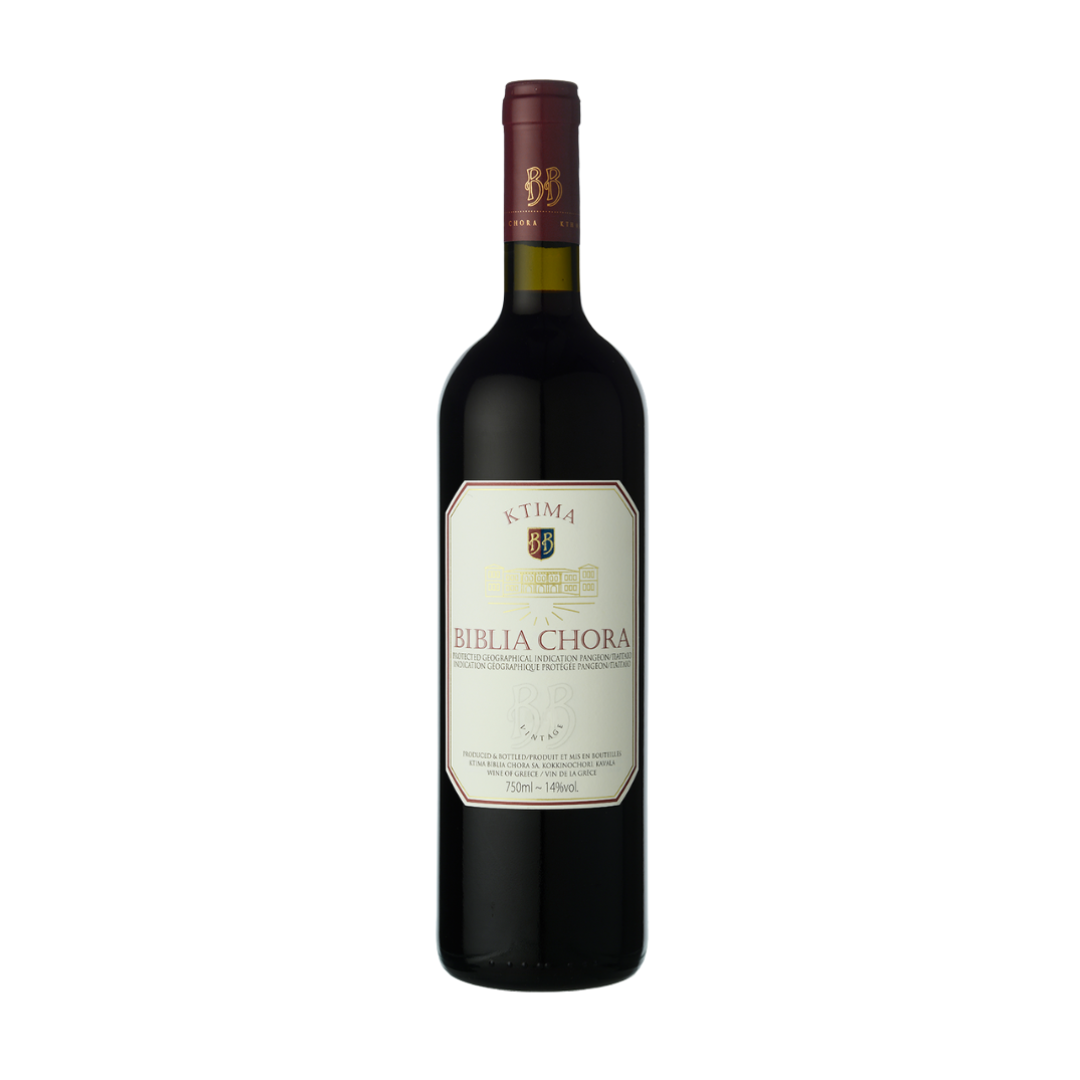 Biblia Chora griechischer Rotwein Cuvée mit Merlot, Cabernet Sauvignon und Agiorgitiko aus Griechenland - 0,75 l