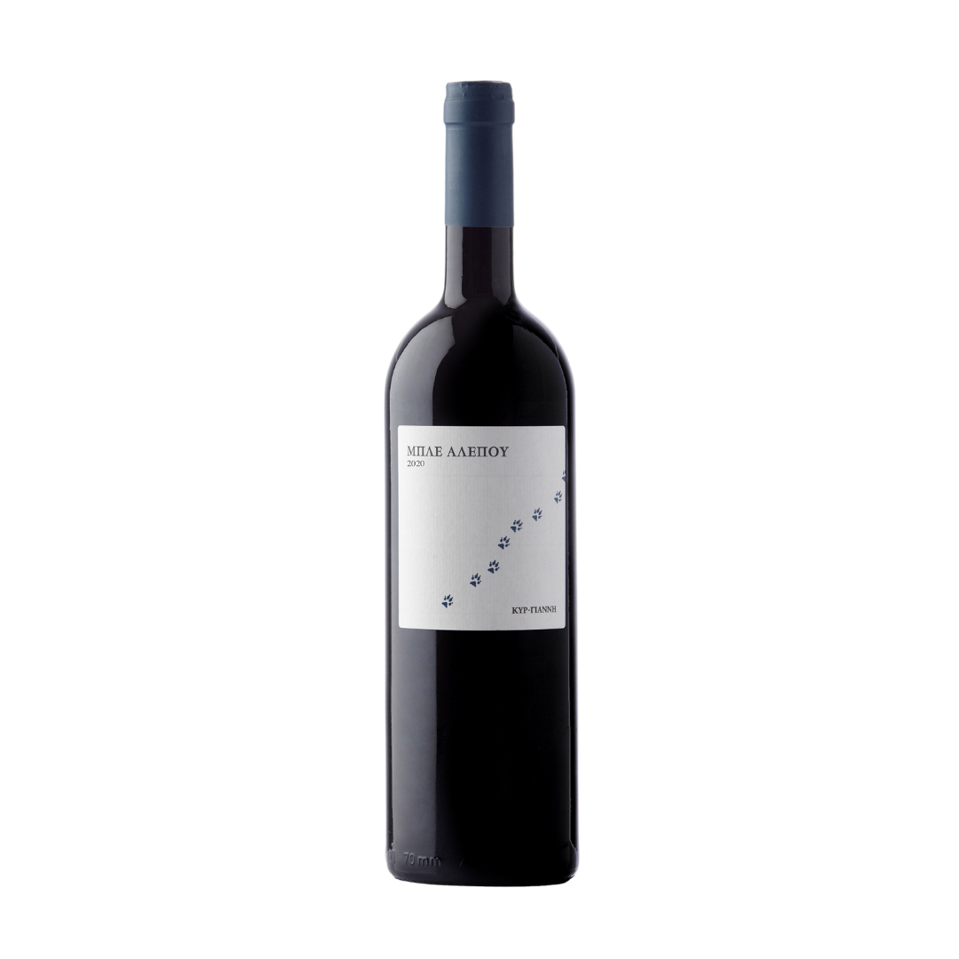 Kir-Yianni Ble Alepou griechischer Rotwein Cuvée mit Xinomavro, Syrah, Merlot und Cabernet Sauvignon - 0,75 l