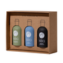 Klea Olivenöl Geschenkset 3x100ml Early Harvest Galani Koroneiki Verpackung schräg fotografiert