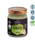 Pistaziencreme im Glas 380g zuckerfrei glutenfrei palmölfrei vegan Produktbild